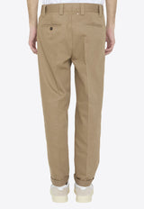 Golden Goose DB Straight Chino Pants Green GMP01190-P000786-15369