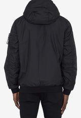 Stone Island Crinkle Reps R-Ny Hooded Jacket Black 811540823--V0029