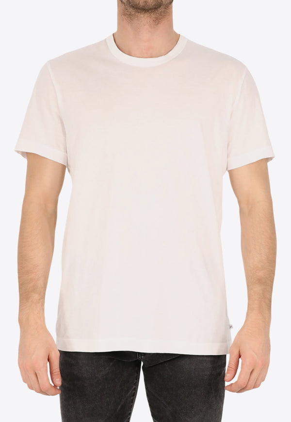 James Perse Basic Crewneck T-shirt White MLJ3311--WHT