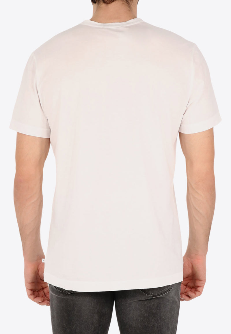 James Perse Basic Crewneck T-shirt White MLJ3311--WHT