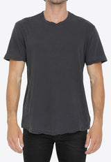 James Perse Basic Crewneck T-shirt Gray MKJ3360--CRP