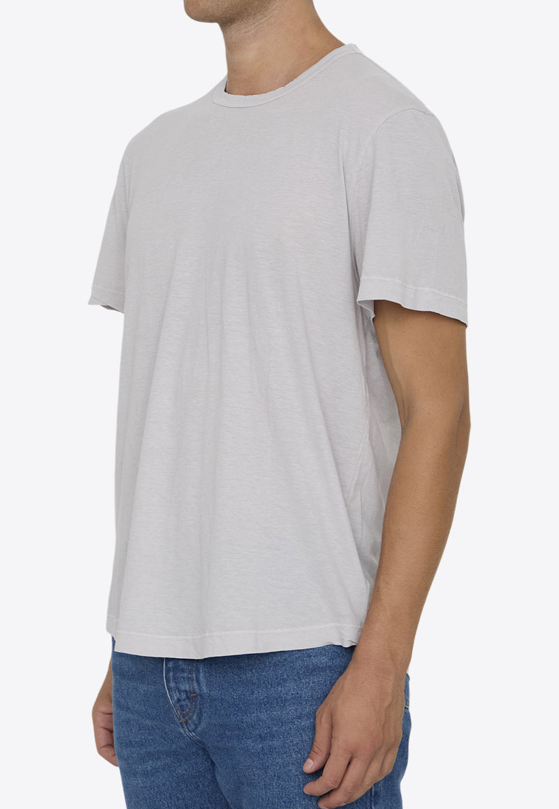 James Perse Basic Crewneck T-shirt Gray MKJ3360--SULP