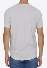 James Perse Basic Crewneck T-shirt Gray MKJ3360--SULP