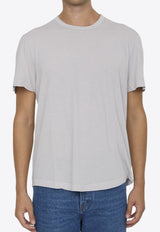 James Perse Basic Crewneck T-shirt Gray MKJ3360--SULP