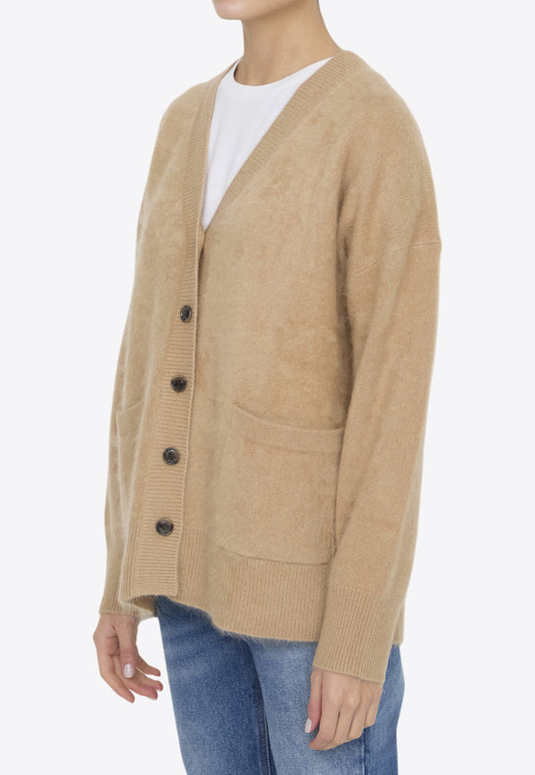 Lisa Yang Malena Cashmere Cardigan Beige 2023313--VZ