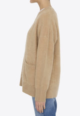 Lisa Yang Malena Cashmere Cardigan Beige 2023313--VZ