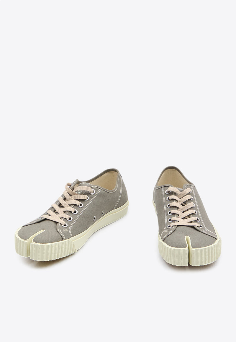 Maison Margiela Tabi Low-Top Canvas Sneakers Taupe S37WS0578-P4291-T8046