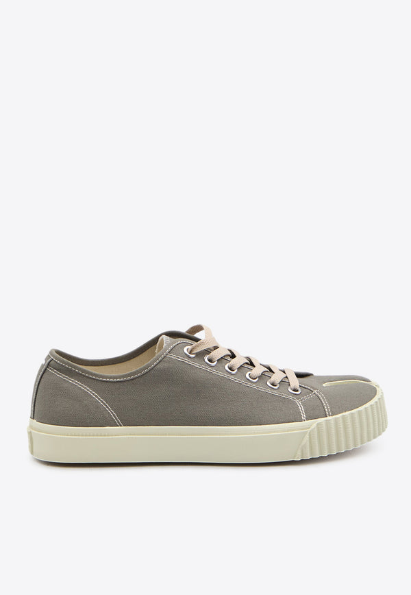 Maison Margiela Tabi Low-Top Canvas Sneakers Taupe S37WS0578-P4291-T8046