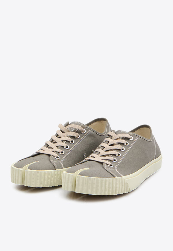 Maison Margiela Tabi Low-Top Canvas Sneakers Taupe S37WS0578-P4291-T8046