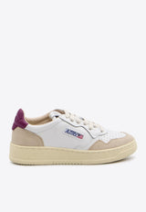 Autry Medalist Leather Sneakers White AULW-LS-73