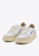 Autry Medalist Leather Sneakers White AULW-LS-73