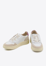 Autry Medalist Leather Sneakers White AULW-LS-73