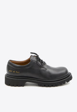 Common Projects Chunky Leather Derby Shoes Black 2451--7547