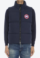 Canada Goose Lawrence Logo Patch Padded Vest Blue 2804M--63