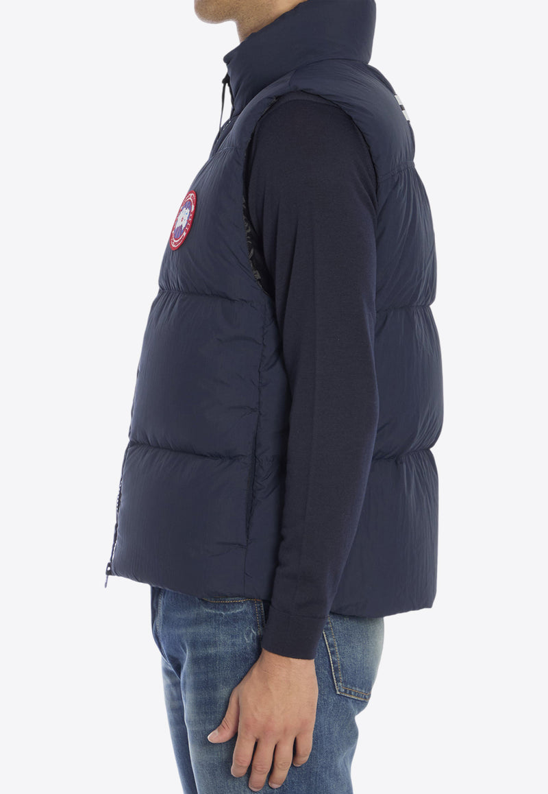 Canada Goose Lawrence Logo Patch Padded Vest Blue 2804M--63