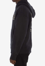 Amiri Dream Team Oversized Hoodie Black AMJYHD1045--BLACK