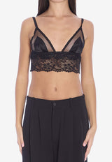 Dolce & Gabbana Soft-Cup Lace Bralette Black O7C46T-ONO23-N0000