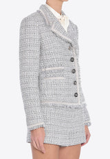 Dolce & Gabbana Classic Single-Breasted Blazer Gray F27DIT-FQOAB-S8100