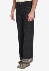 Burberry Essential Straight-Leg Jeans Indigo 8104333--C1765