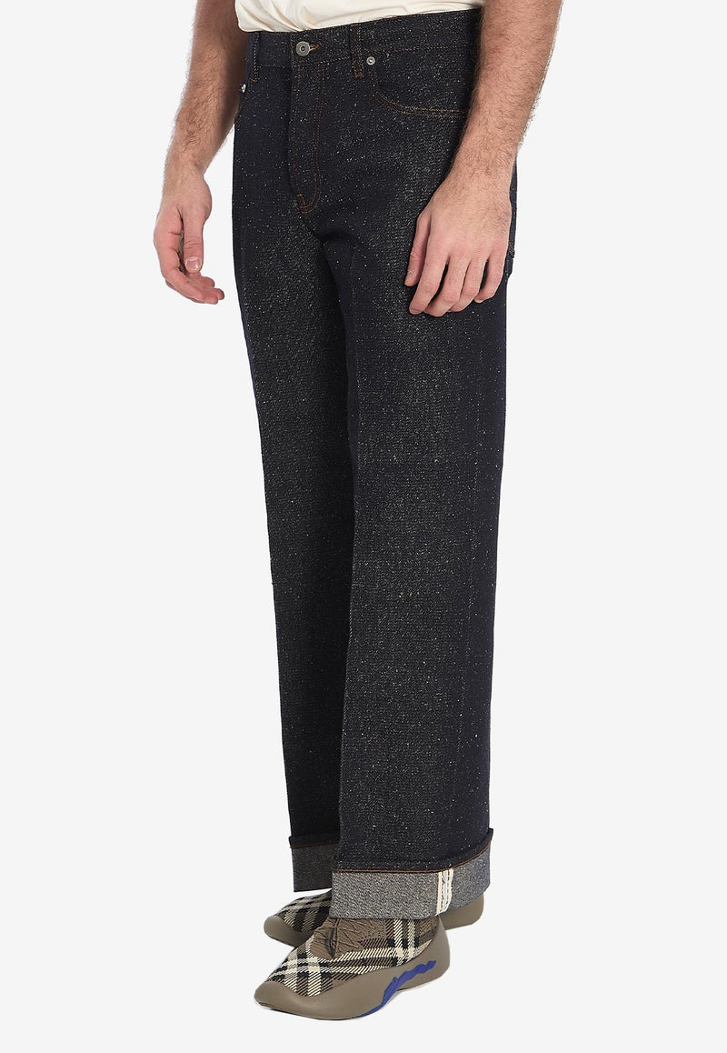 Burberry Essential Straight-Leg Jeans Indigo 8104333--C1765