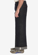 Burberry Essential Straight-Leg Jeans Indigo 8104333--C1765