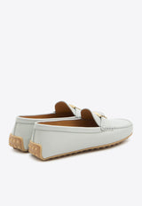 Tod's City Gommino Leather Loafers Gray XXW10L0IZ00-U14-B210