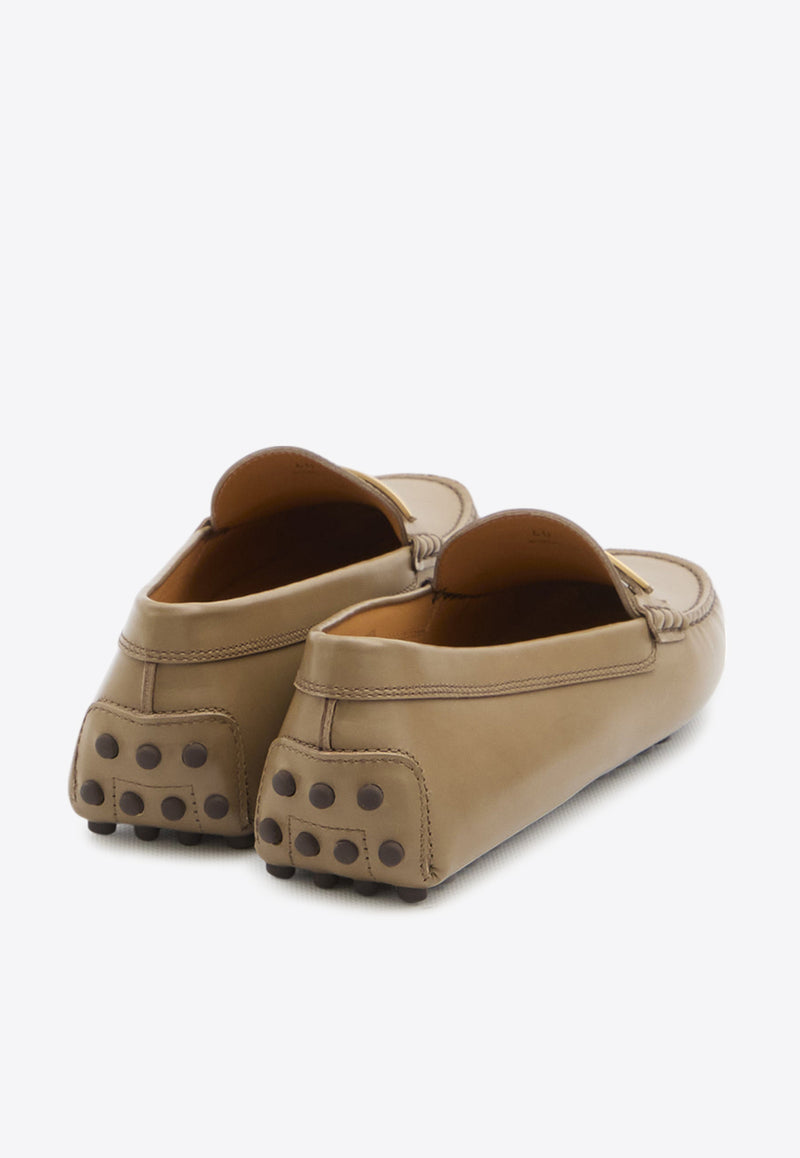 Tod's Gommino Leather Loafers Beige XXW22L0IT90-U18-C806