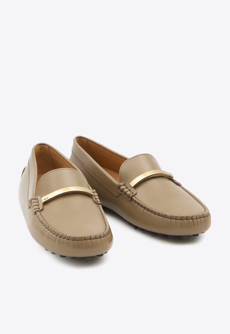 Tod's Gommino Leather Loafers Beige XXW22L0IT90-U18-C806
