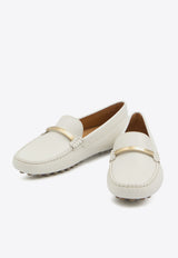 Tod's Gommino Leather Loafers White XXW22L0IT90-U18-B015