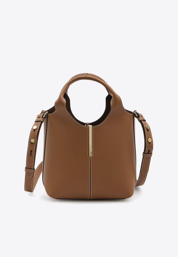 Tod's Mini Leather Tote Bag Brown XBWEBRF0100-UBL2-L83