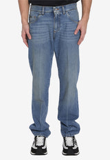 Dolce & Gabbana Classic Straight-Leg Jeans Blue GP02XD-G8MG8-S9001