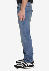 Dolce & Gabbana Classic Straight-Leg Jeans Blue GP02XD-G8MG8-S9001