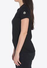 Moncler Logo Patch Crewneck T-shirt Black 8C73200-V8058-999