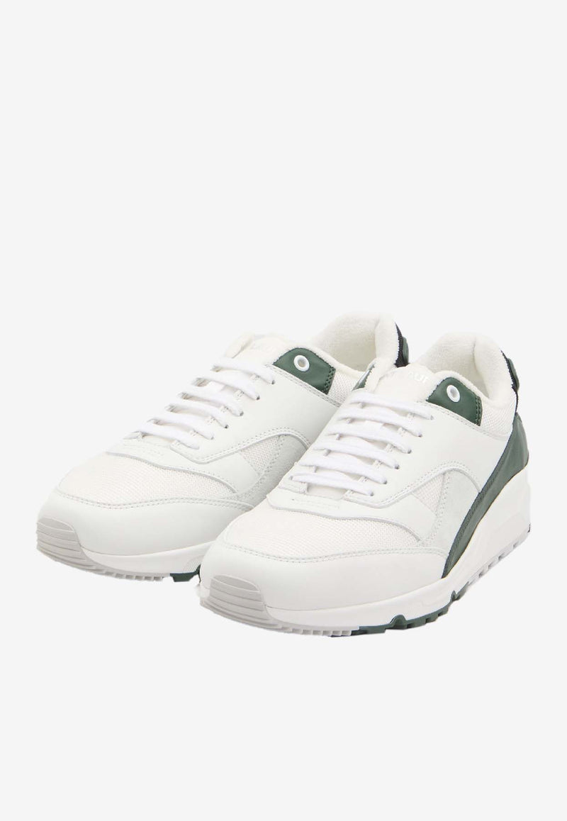 Saint Laurent Bump Lace-Up Sneakers White 822731-00NA1-9093