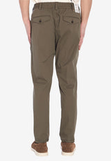 PT Torino Rebel Straight Chino Pants Green CORSRBB30REW-VD05-0445