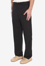 PT Torino Michael Straight-Leg Pants Black COASJDB00REW-BP65-0990
