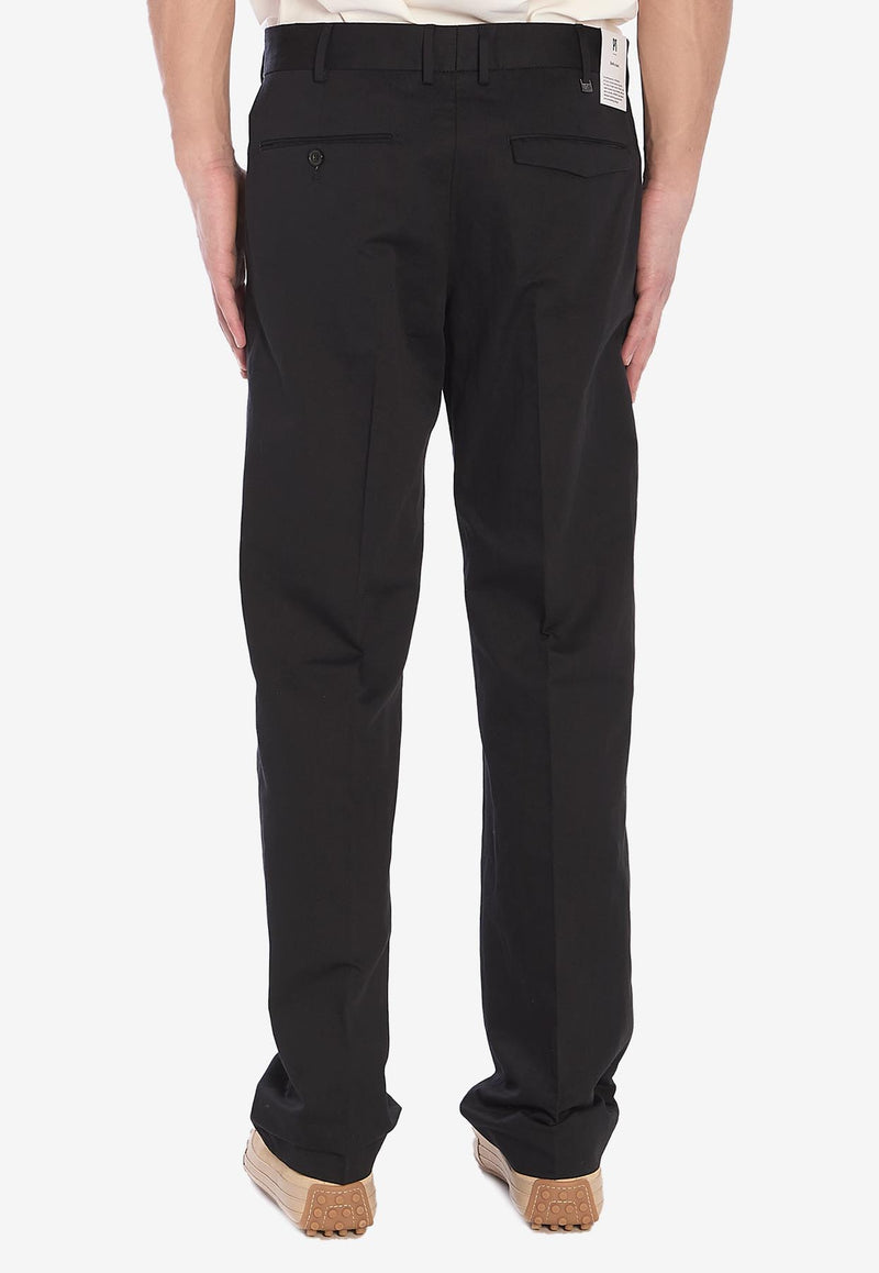 PT Torino Michael Straight-Leg Pants Black COASJDB00REW-BP65-0990