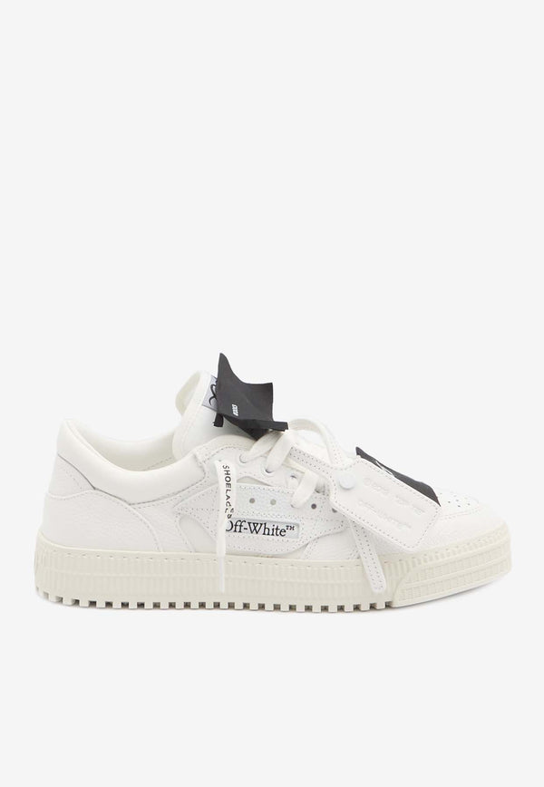 Off-White 3.0 Off Court Leather Low-Top Sneakers White OMIA29KC99-LEA001-0110