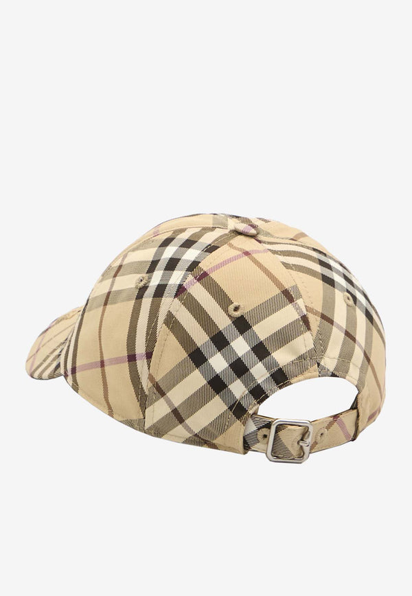 Burberry Check Baseball Cap 8102967--A5686