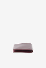 Saint Laurent Paris East/West Leather Wallet Burgundy 396307-AAEJ1-6947