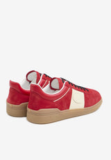 Valentino Upvillage Low-Top Suede Sneakers Red 6Y2S0H77-LAL-RJA