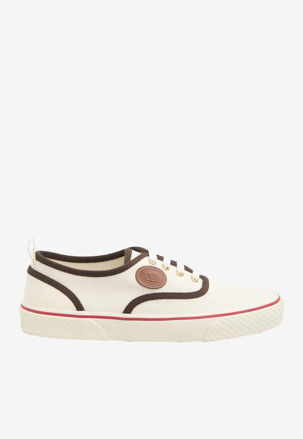 Valentino Nojoke Canvas Sneakers Cream 6Y2S0J87-YGT-R2T