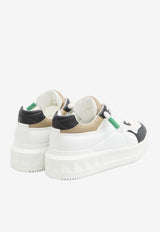 Valentino XL One Stud Low-Top Sneakers White 6Y2S0G37-WWA-RJE