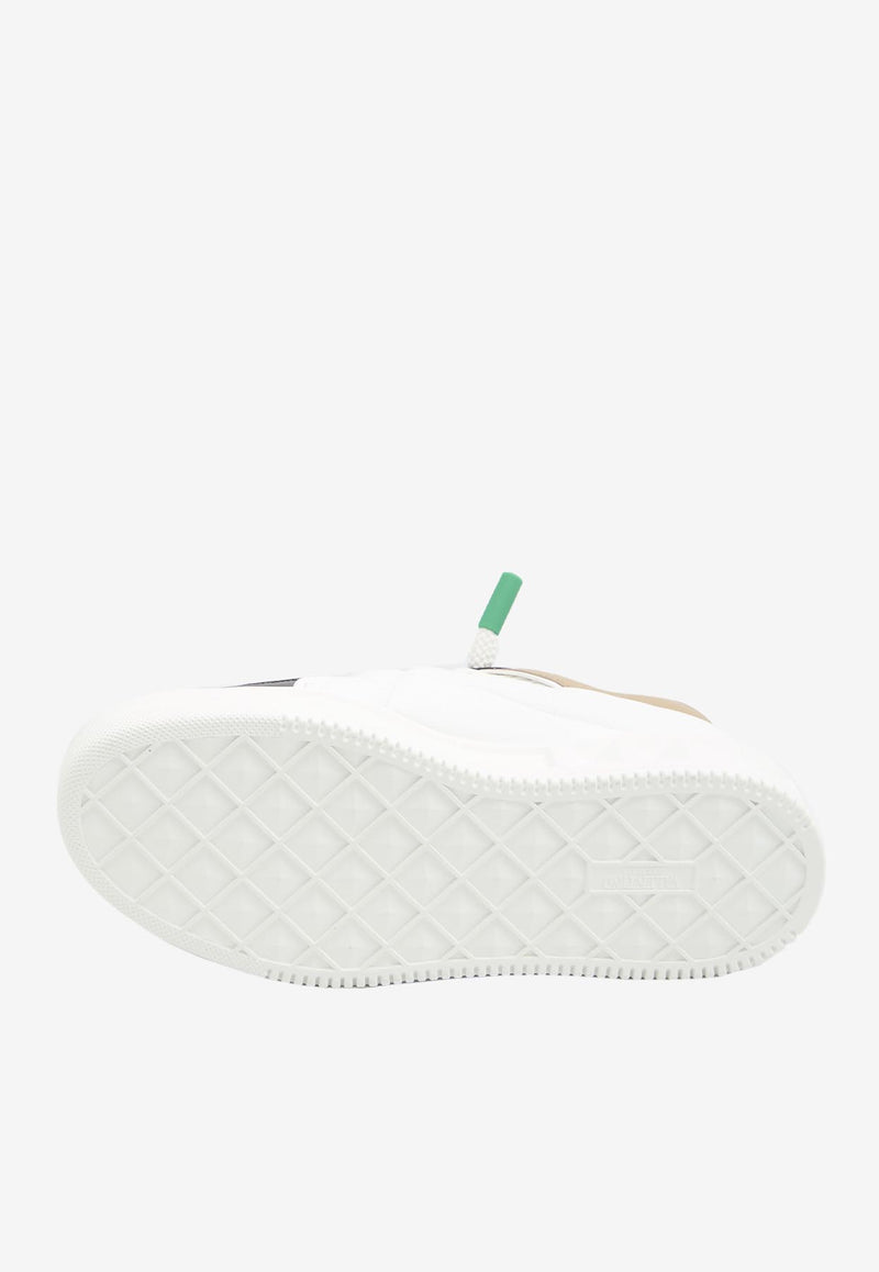 Valentino XL One Stud Low-Top Sneakers White 6Y2S0G37-WWA-RJE