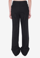 Valentino Classic Wool Pants Black 6B0RB6F0-8VB-0NO