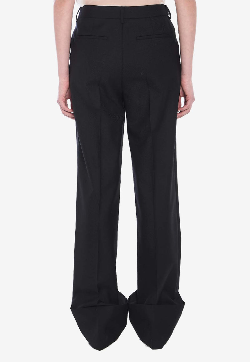 Valentino Classic Wool Pants Black 6B0RB6F0-8VB-0NO