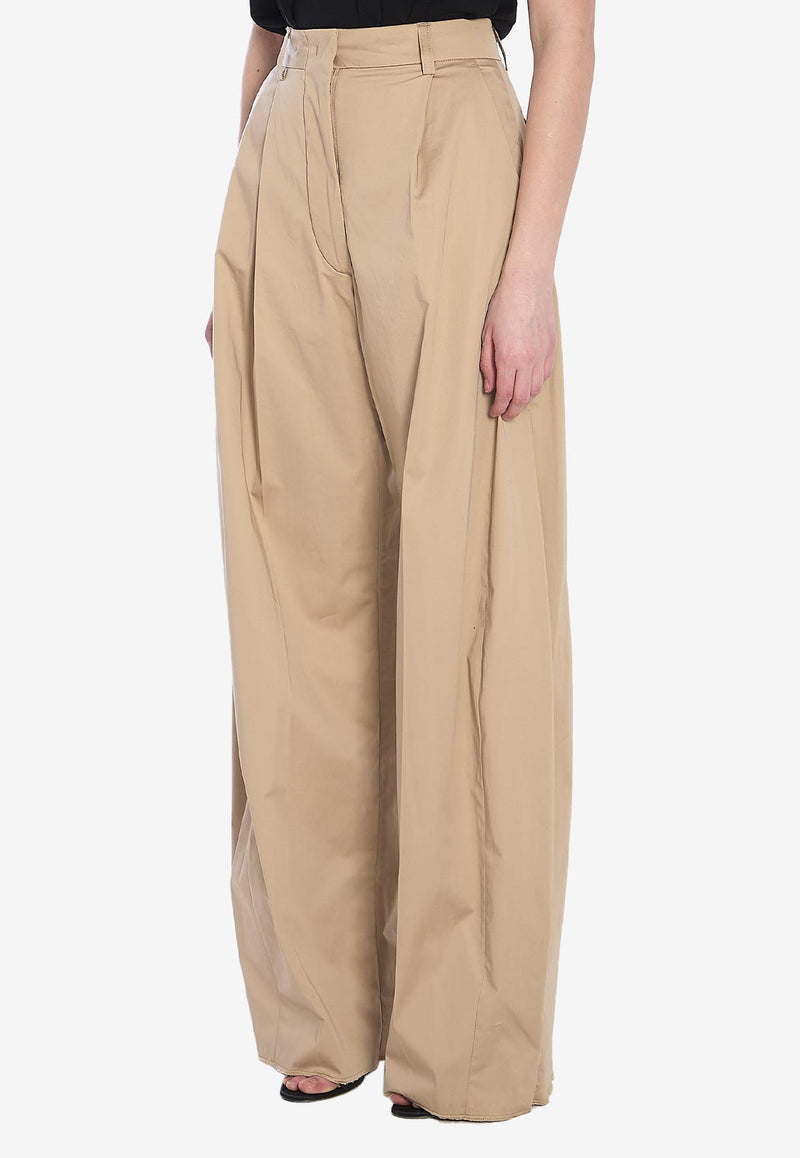 TheLatest Billie Wide-Leg Pants Beige 3111T0194-ABTP-T0170