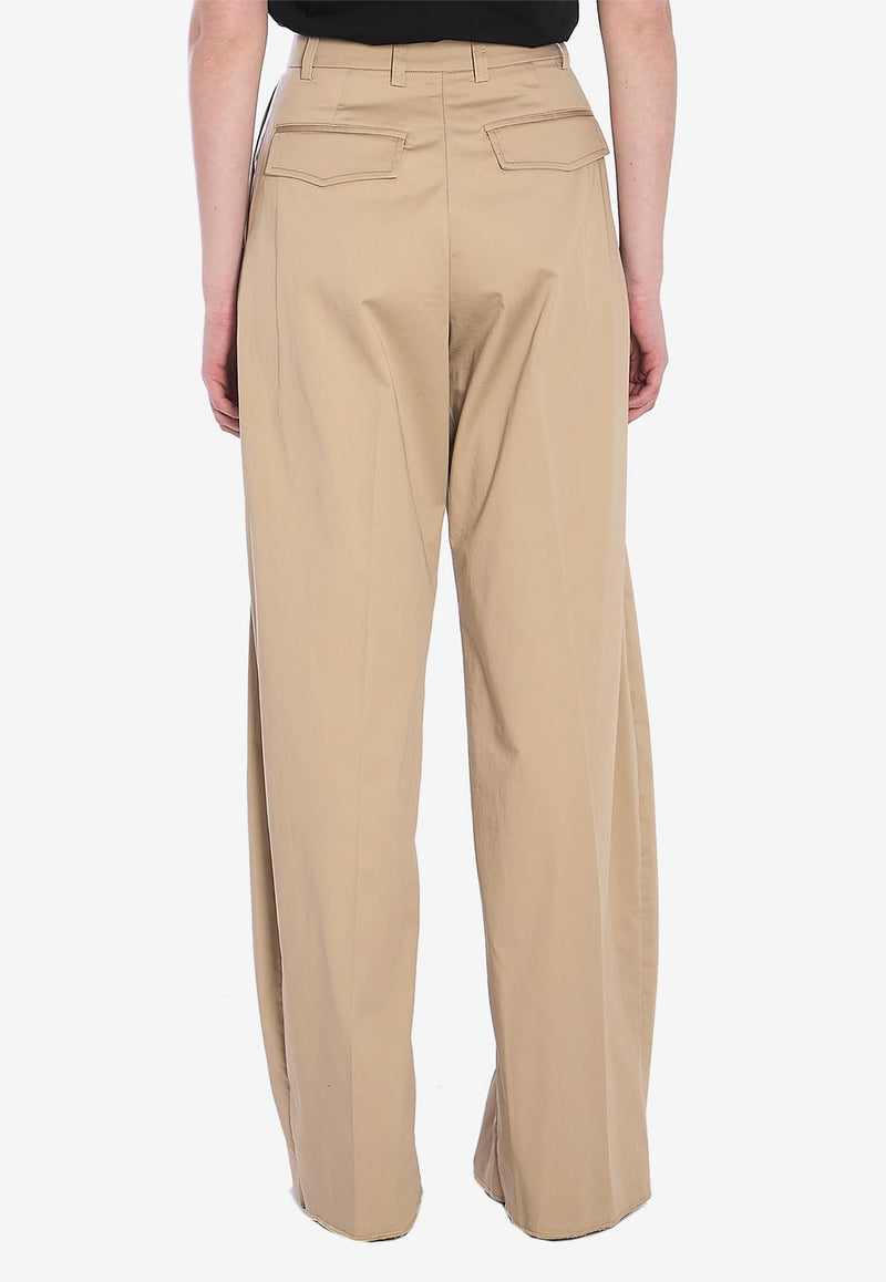 TheLatest Billie Wide-Leg Pants Beige 3111T0194-ABTP-T0170