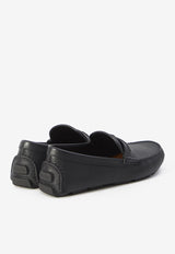 Gucci Interlocking G Leather Loafers Black 820658-AAEFR-1000