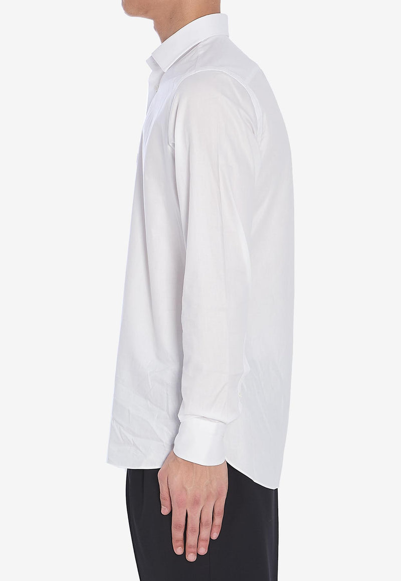 Borriello Napoli Spaccanapoli Long-Sleeved Shirt White 14012 Spacca--BIA